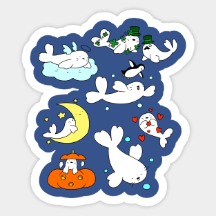 Harp Seal Sticker